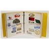 Image 1 : BINDER OF ASSORTED OIL FIELD STICKERS