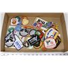 Image 1 : FLAT OF VARIOUS PATCHES.