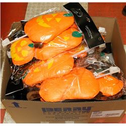BOX OF ASSORTED HALLOWEEN INCLUDING CAR COSTUMES,