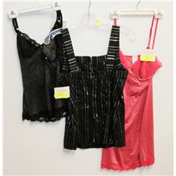 THREE WOMENS UNDERCLOTHES/ NIGHTWEAR
