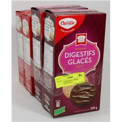 LOT OF 4 CHRISTIES COOKIES -DIGESTIVES & FRUIT