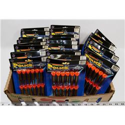 FLAT OF KIDS PLASTIC POLICE DARTS