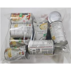 BAG OF ASSORTED CAMPBELLS SOUP