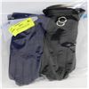 Image 1 : 2PK LADIES LEATHER GLOVES MEDIUM.