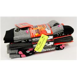3PK LADIES HEATWAVE SOCKS