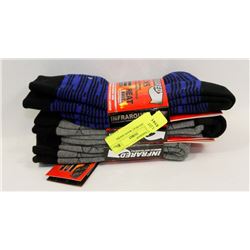 3PK MENS HEAT WAVE SOCKS.