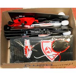 BOX OF ASSORTED HALLOWEEN COSTUME ACCESSORIES