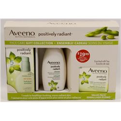 AVEENO POSITIVELY RADIANT FACE CARE GIFT