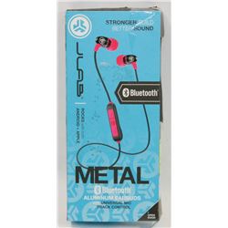 JLAB BLUETOOTH EARPHONES W/ MICS