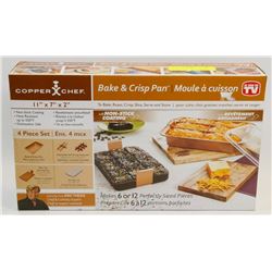 COPPER CHEF BAKE & CRISP PAN