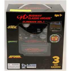 NEW MIDWAY CLASSIC ARCADE GAME