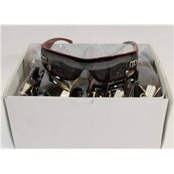 12 PAIRS OF CHANEL REPLICA WINE COLOR DESIGNER