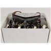 Image 1 : 12 PAIRS OF CHANEL REPLICA WINE COLOR DESIGNER
