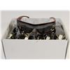 Image 1 : 12 PAIRS OF CHANEL REPLICA WINE COLOR DESIGNER