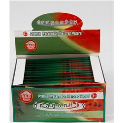 BOX WITH 12 PACKS OF PREMIUM FLAVOURED PAPERS