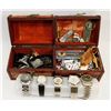 Image 1 : 5 MENS WATCHES AND SMALL CHEST OF TIE PINS, CUFF