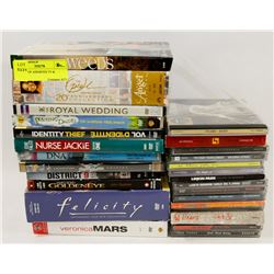 BUNDLE OF ASSORTED TV & MOVIES.