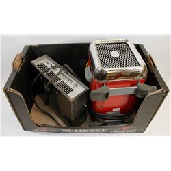 HONEYWELL ELECTRIC SPACE HEATER. 110V. TORCAN CAR