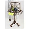 Image 1 : VINTAGE CANDLE LAMP/ JEWELRY STAND WITH 6