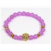 Image 1 : #67-PURPLE ALEXANDRITE BEAD BRACELET
