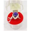 Image 1 : #133-AUSTRALIAN TRIPLE OPAL GEMSTONE RING