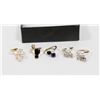 Image 2 : NEW! LOT OF 5 FASHION NAIL RINGS