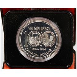 WINNIPEG CANADA SILVER DOLLAR