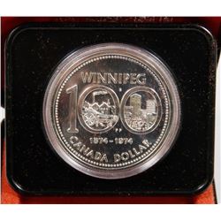 WINNIPEG CANADA SILVER DOLLAR