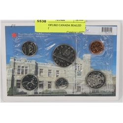 1987 PROOFLIKE CANADA SEALED COIN SET