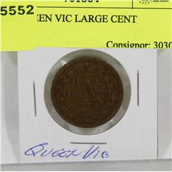 1888 QUEEN VIC LARGE CENT