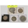 LOT OF 5 WORLD COINS