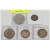 LOT OF 5 WORLD COINS