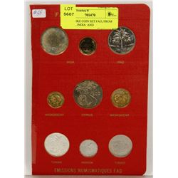 PROOFLIKE COIN SET FAO, FROM CYPRESS, INDIA  AND