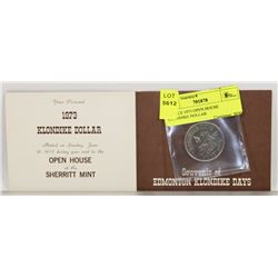 SCARCE 1973 OPEN HOUSE KLONDIKE DOLLAR