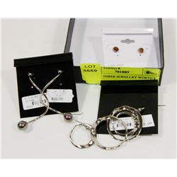 LOT OF THREE JEWELRY RETAIL $ 129