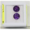 Image 1 : #1-NATURAL PURPLE AMETHYST GEMSTONES 4CT
