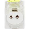 Image 1 : #25-RED GARNET STUD EARRINGS