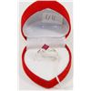 Image 1 : #44-NATURAL RED RUBY RING SIZE 7.5