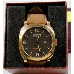 NEW CURREN CALENDAR DATE MANS WATCH WITH