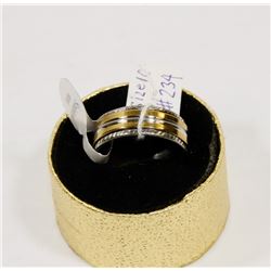 NEW STAINLESS STEEL SIZE 10 RING.