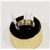 Image 1 : NEW STAINLESS STEEL SIZE 10 RING.