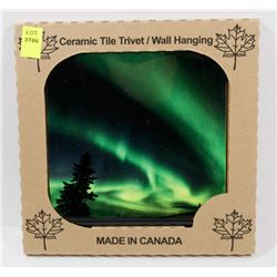 MADE IN CANADA 6" X 6" CERAMIC TILE/ WALL HANGING