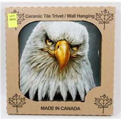 MADE IN CANADA 6" X 6" CERAMIC TILE/ WALL HANGING