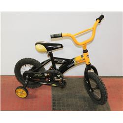 TECH TEAM YELLOW JACKET BOYS BICYCLE WITH TRAINING
