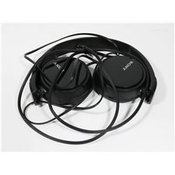 PAIR OF SONY EXTRA BASS FOLDING HEADPHONES