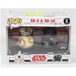 FUNKO POP 2 PACK STAR WARS BB-8 & BB-9E
