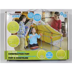 DISCOVERYKIDS 72 PIECE CONSTRUCTION FORT