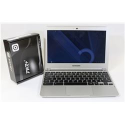 SAMSUNG CHROMEBOOK WITH CHARGER