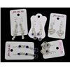 Image 1 : NEW! 5 PAIRS OF DESIGNER FASHION EARRINGS