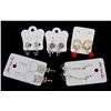 Image 1 : NEW! 5 PAIRS OF DESIGNER FASHION EARRINGS